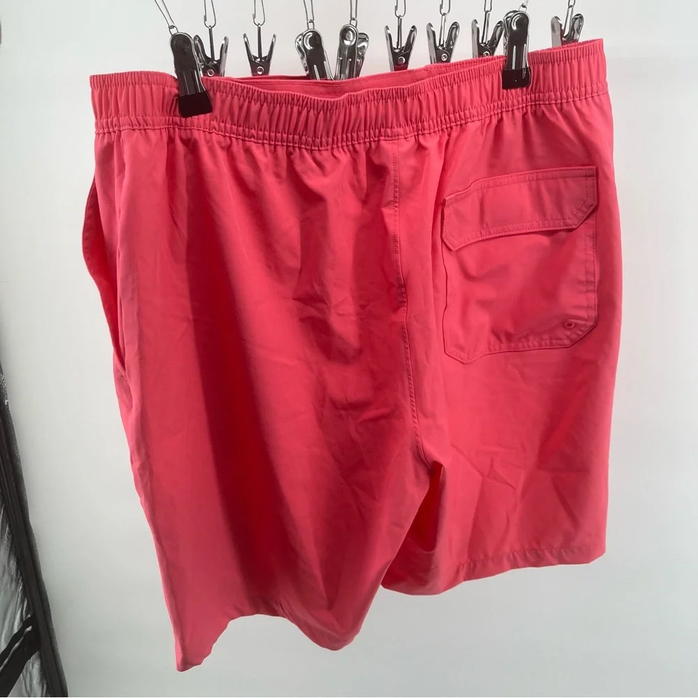 Bonobos Coral Swim Board Shorts 9”‎ inseam drawstring